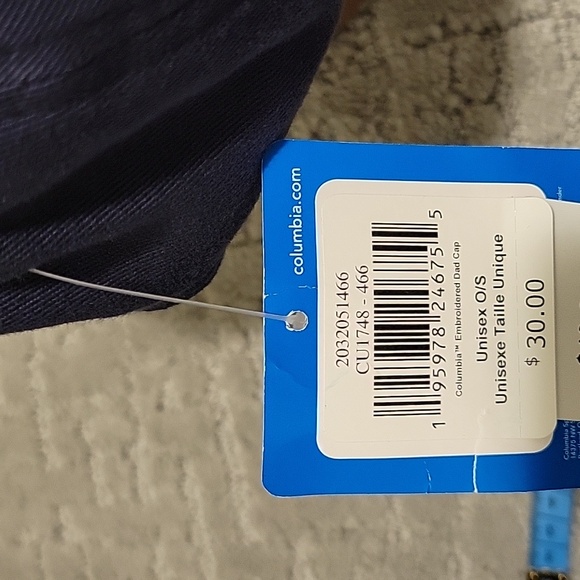 Columbia Baseball Hat NWT - Picture 3 of 5